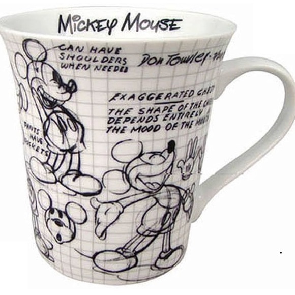 Disney’s Mickey Mouse Sketch Book 11oz. Ceramic Mug. - Picture 4 of 5